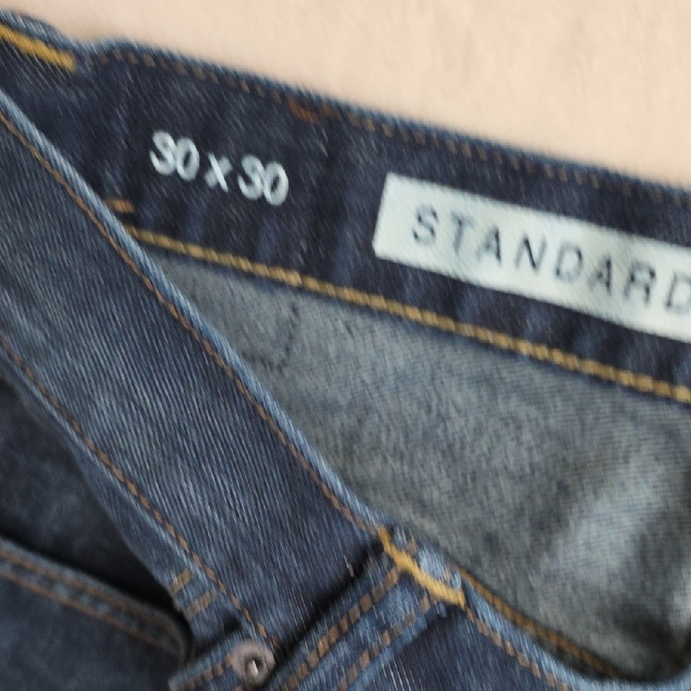 GAP‎ Men's Deep Indigo Straight Jeans - Picture 8 of 10